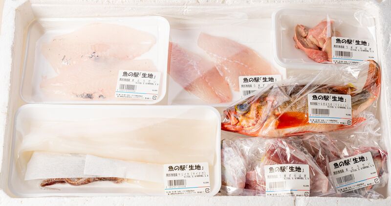 さばいてお届け！「とれたて鮮魚セット」3～４種